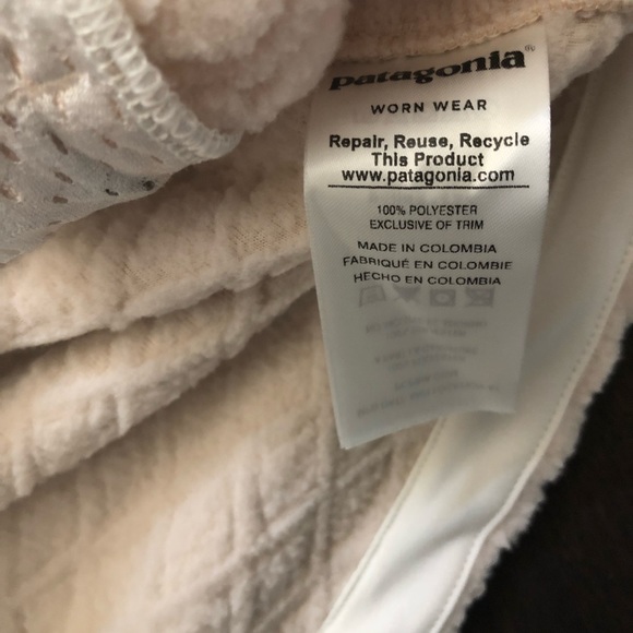 Patagonia - diamond Capra fleece hoody sweater - Picture 8 of 8